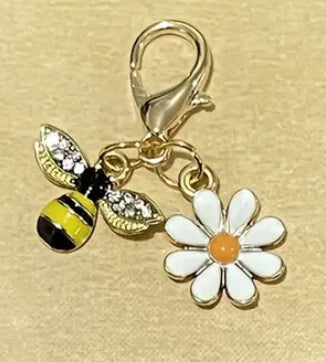 Just bee yourself keychain