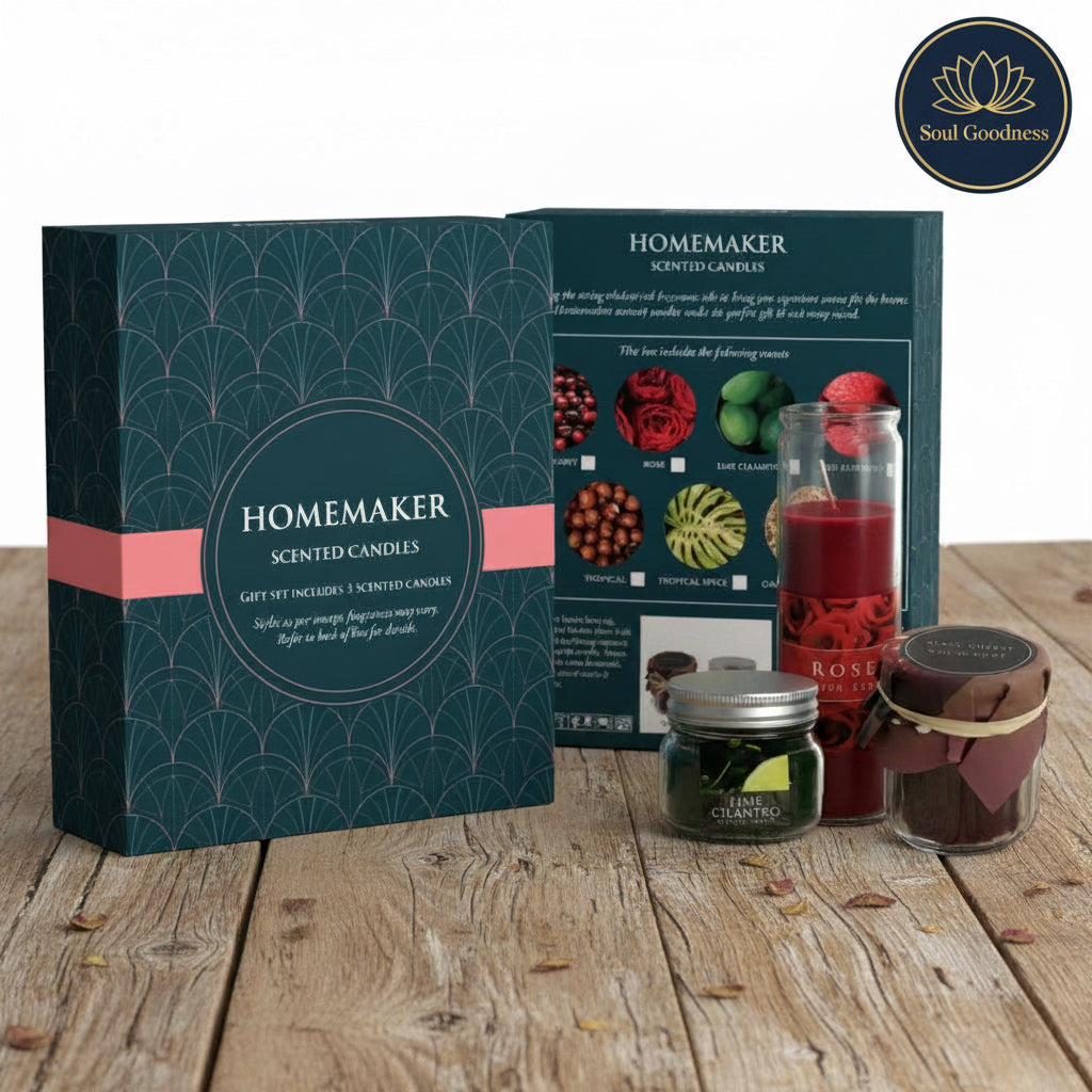 Homemaker 3 piece Candle giftset