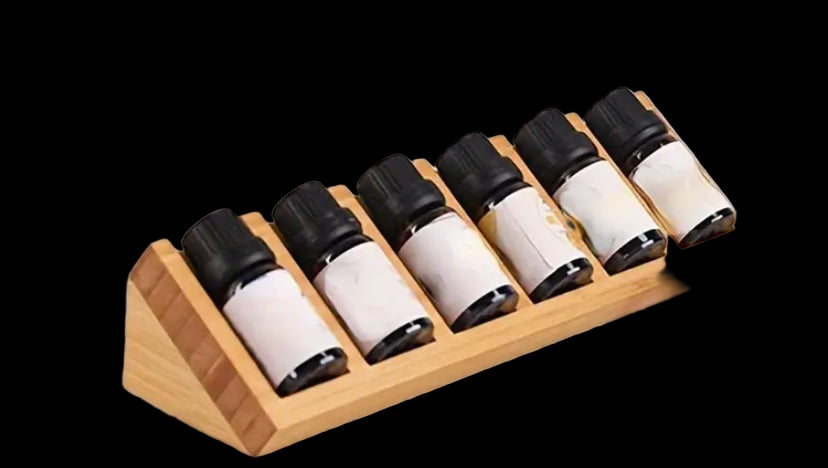 Oil stand angled & Oils