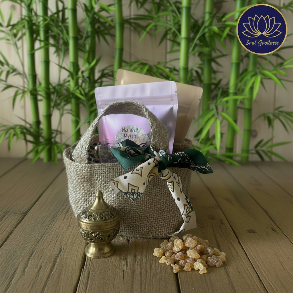 Resin Gift bag with burner and Resin