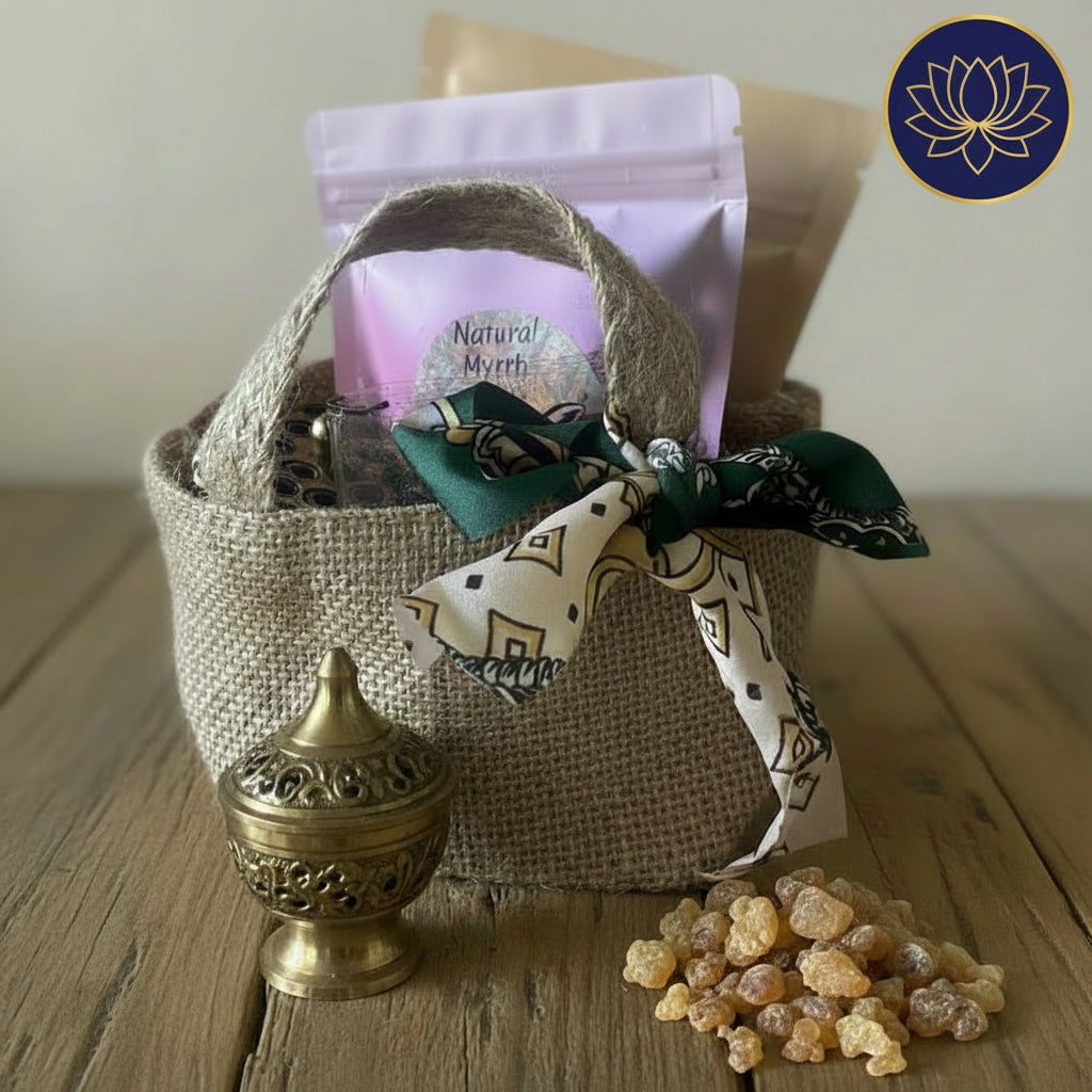 Resin Gift bag with burner and Resin