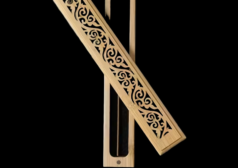 Incense magnetic lid burner