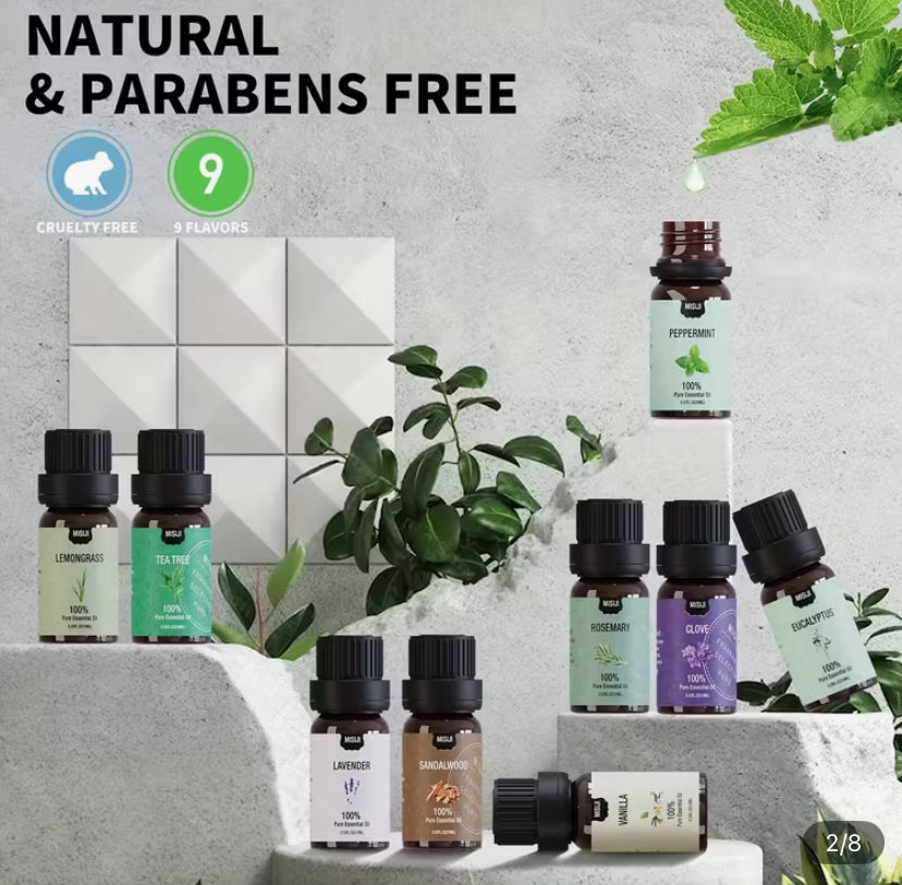 Premium Natural Essential Oil Gift set