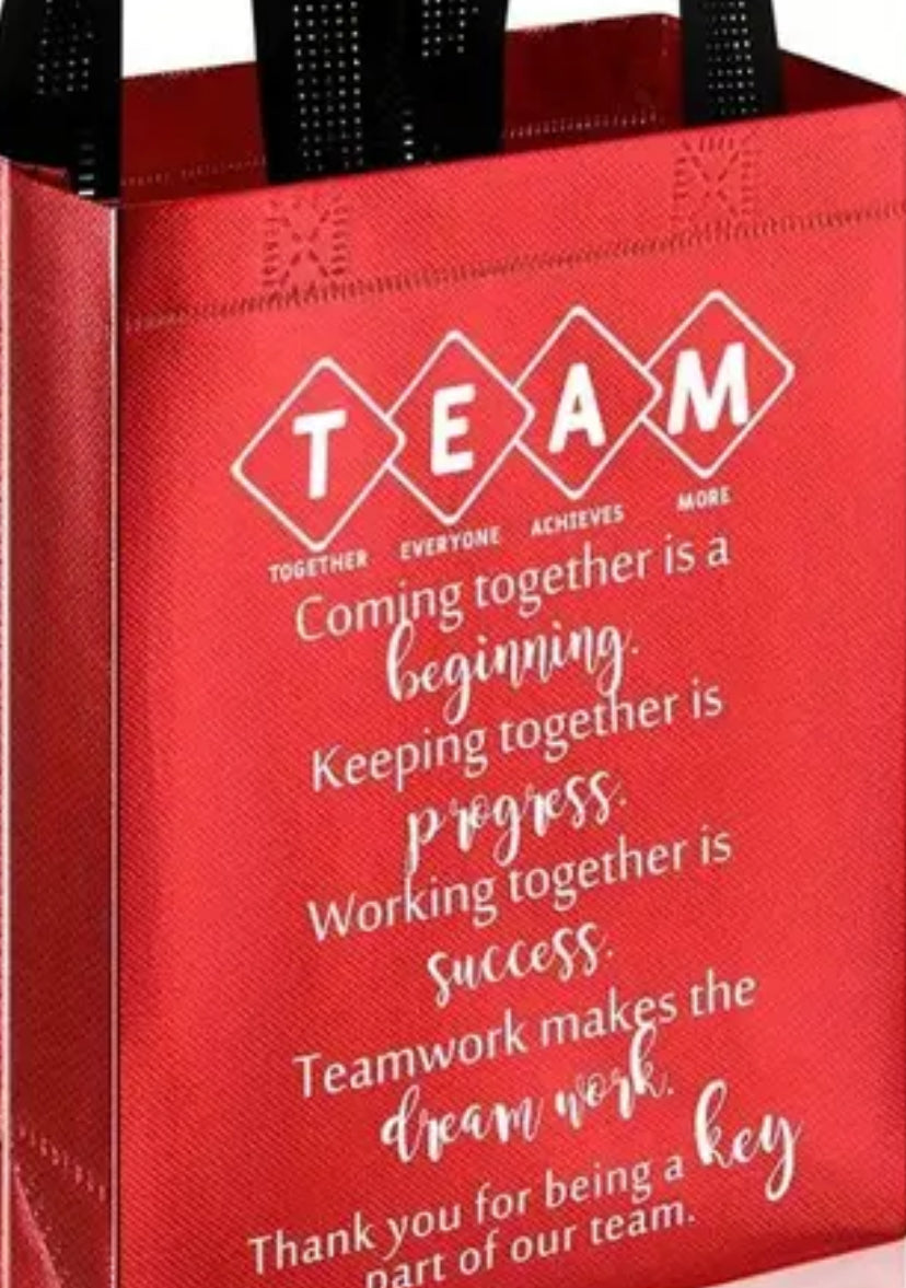 Team gift Bags