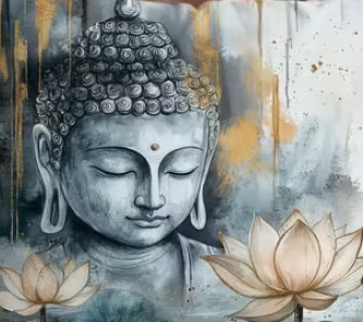 Buddha cushion covers