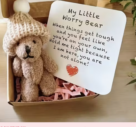 Mini worry bear