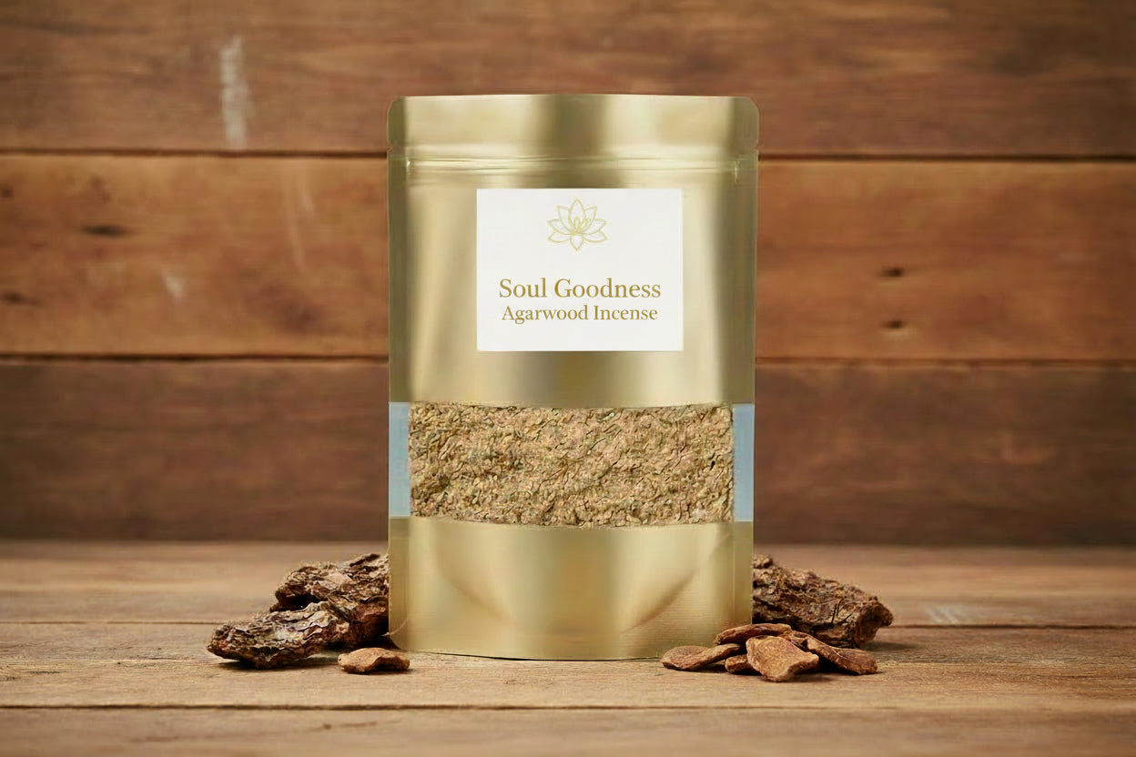 Incense powder & Leaves