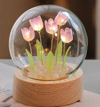 Glass Tulip nightlight