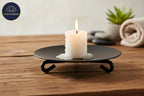 Metal Candle Plate Holder