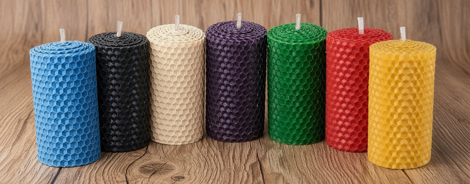 Beeswax candle gift box
