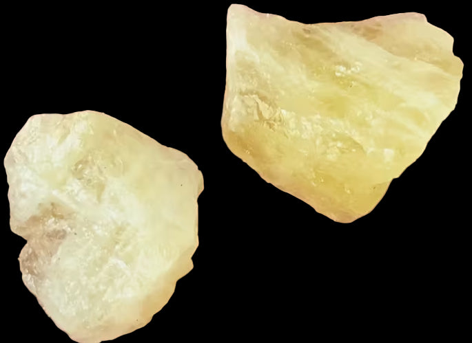 Natural yellow citrine