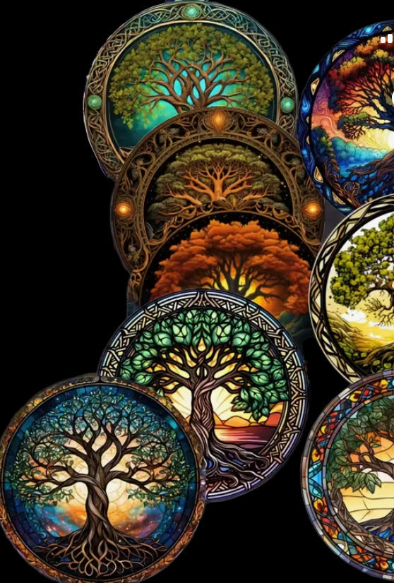 Tree of of Life coasters