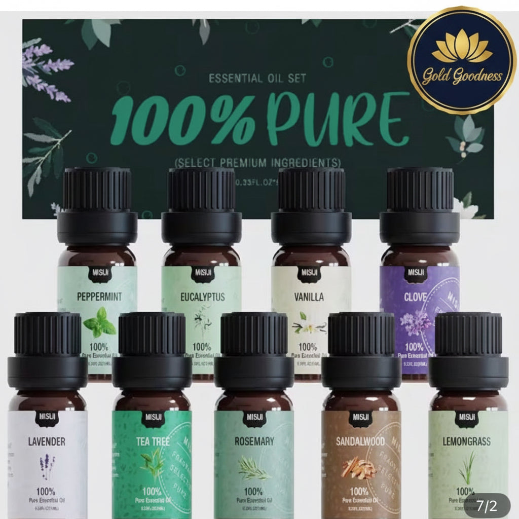 Premium Natural Essential Oil Gift set