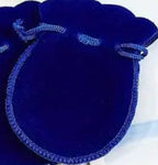 5 piece buddha carved fossil ornaments in bag