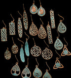 Bohemian style copper Earrings