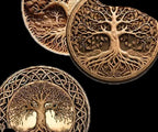Tree of life coasters six piece