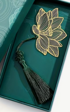 Lotus flower Book mark gift box