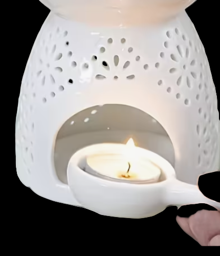 Ceramic tealight holder