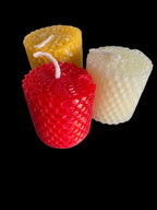 Beeswax candle gift basket