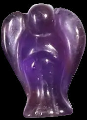 Mini carved natural stone Angel.