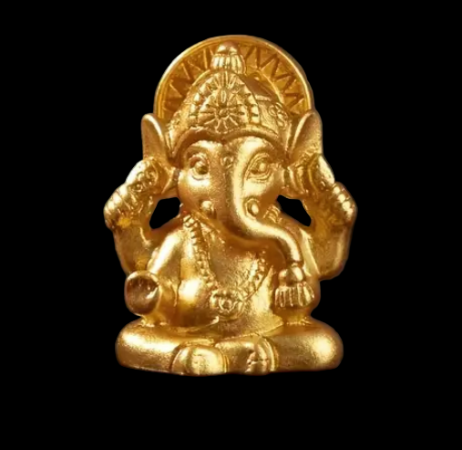 Golden Ganesh statue (3)