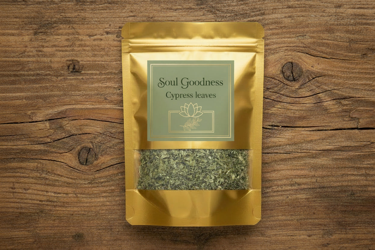 Incense powder & Leaves