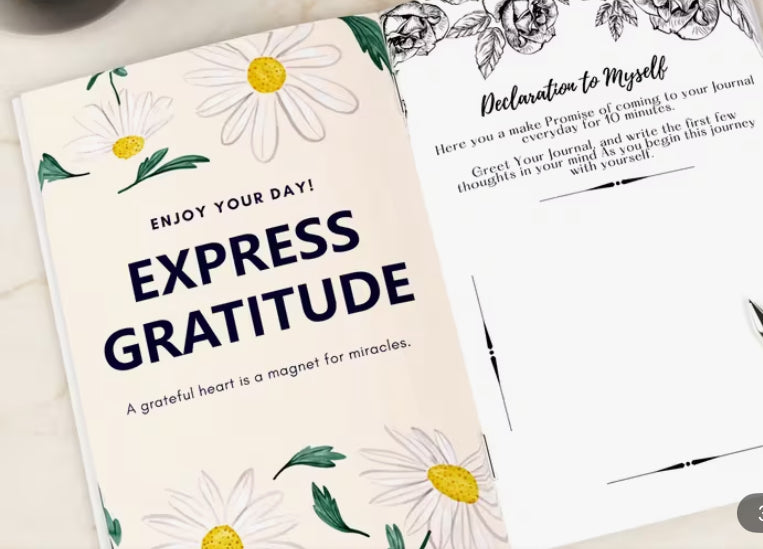 Gratitude and self growth journal
