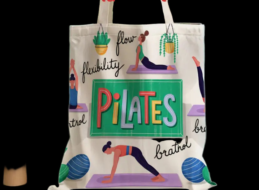 Pilates tote bag