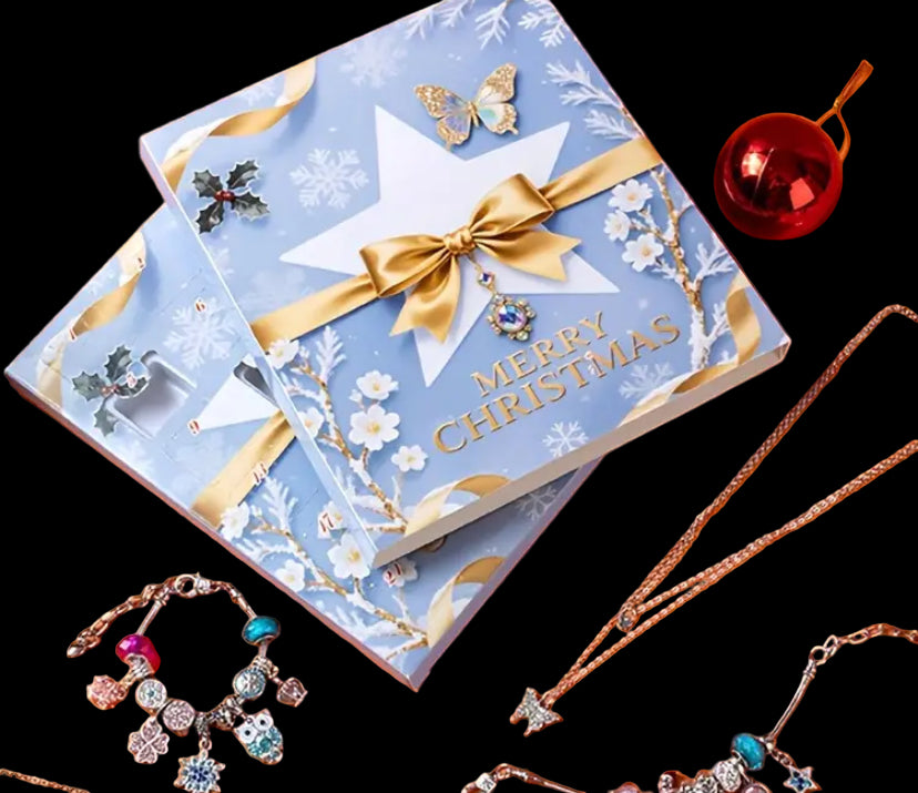 Charm bracelet & necklace Advent calendar