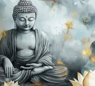 Buddha cushion covers