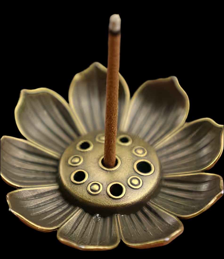 Mini lotus stick burner