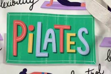Pilates tote bag