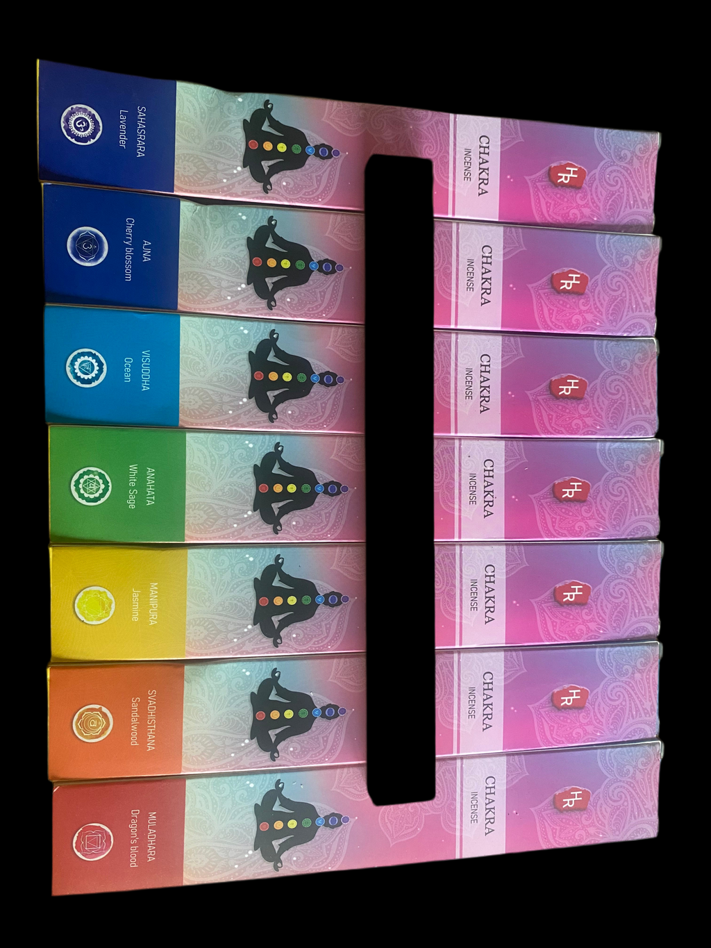 Seven Chakra Incense set