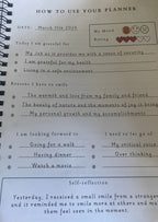 Daily gratitude journal