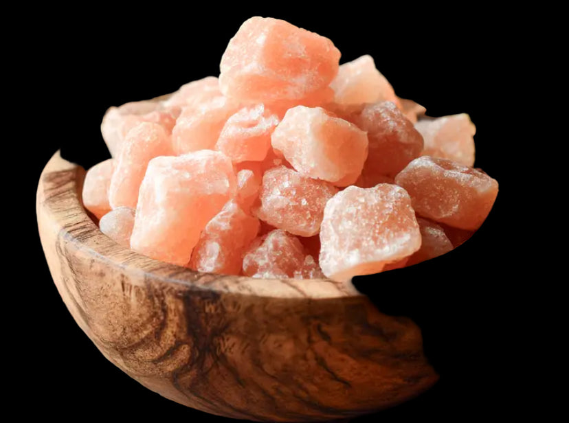 Orange Himalayan salt rock approx 4-6cm