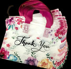 Floral Thank you Gift bag