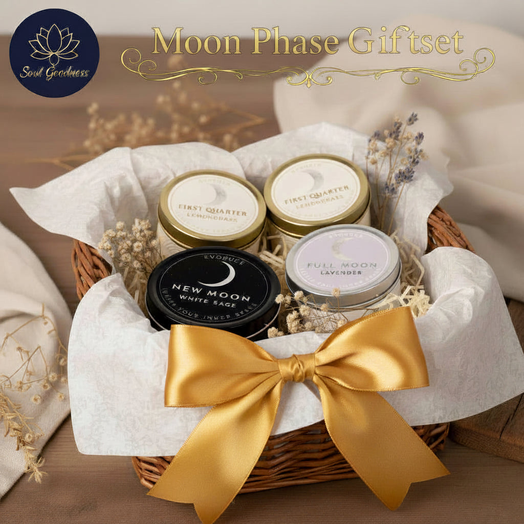 Moon phase candles