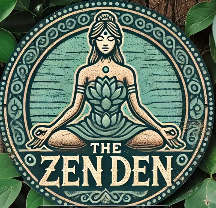 Zen Den metal wall/Door sign