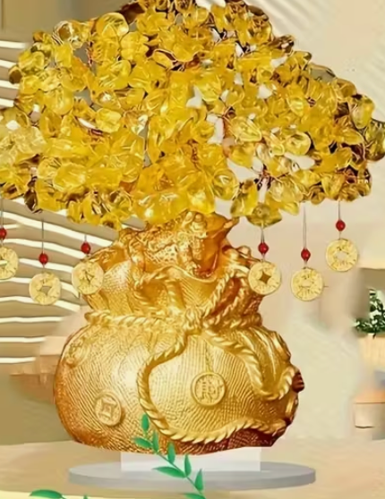 Money Tree 2D flat ornament