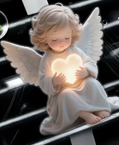 2 piece Angel Decoration for car vent