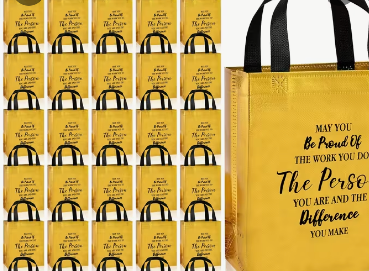 Employee appreciation bags