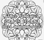 You are stronger colouring book