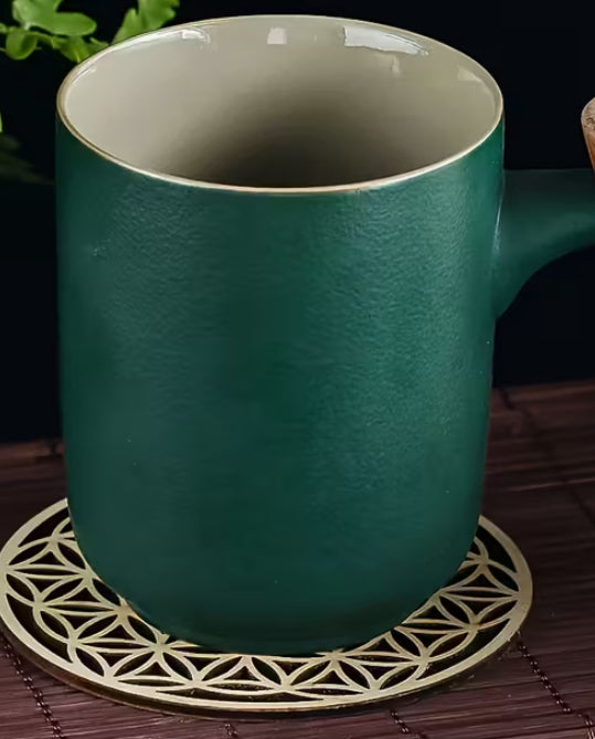 Mandela wood coasters