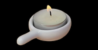 Ceramic tealight holder