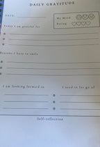 Daily gratitude journal