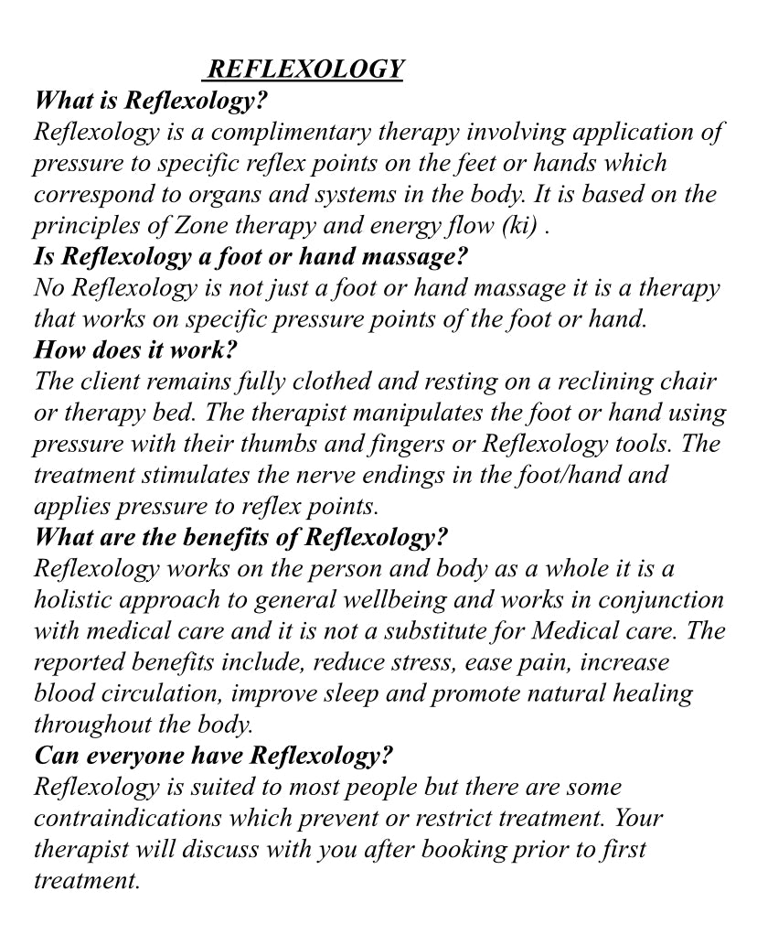 Reflexology