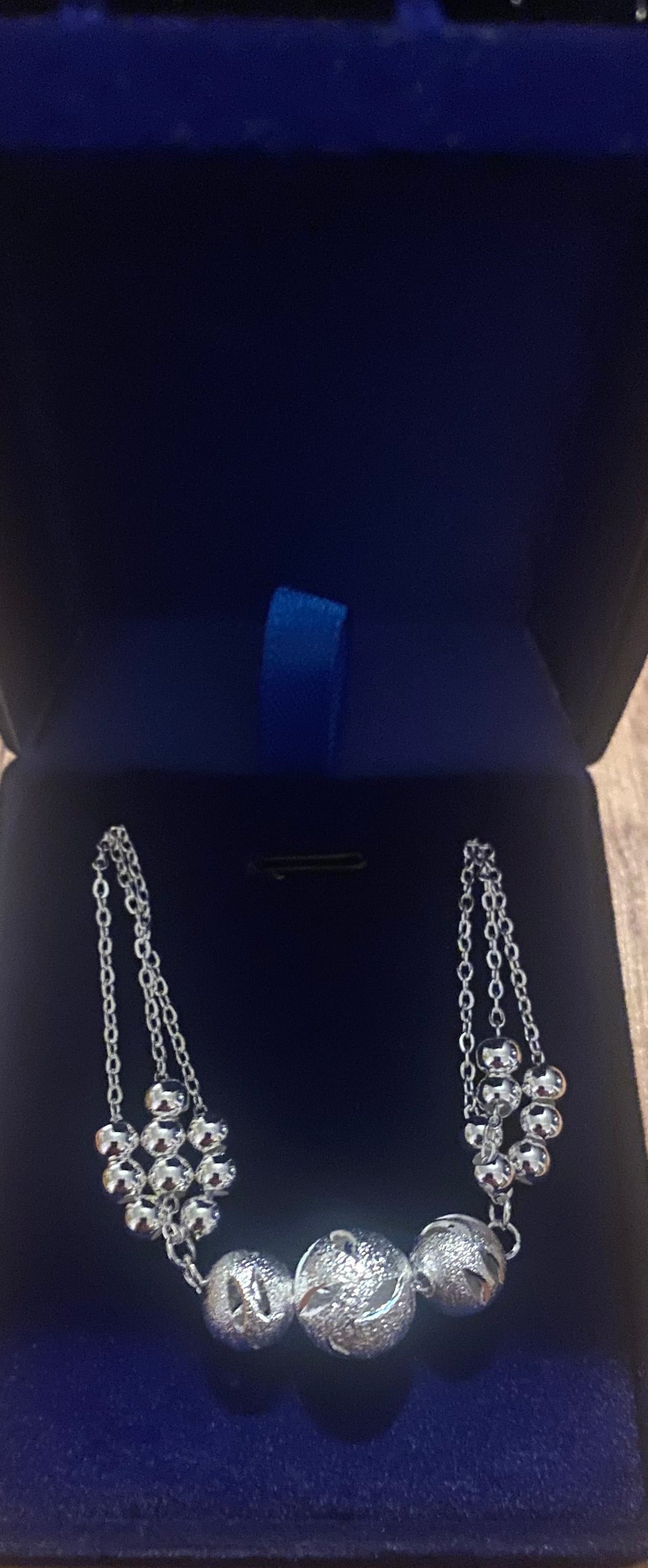 Sterling silver Sphere necklace