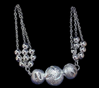 Sterling silver Sphere necklace