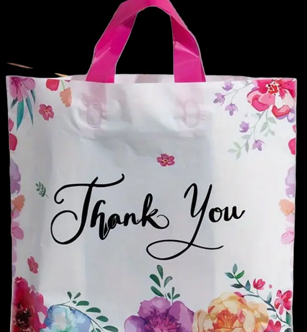 Floral Thank you Gift bag