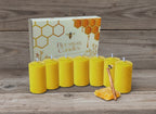 Beeswax candle gift box